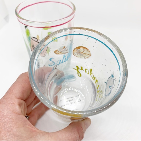 Anthropologie Saturday Sunday Weekend Juice Glass - Picture 7 of 8